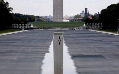 Trump says there was 'some contractor error' during Reflecting Pool renovation