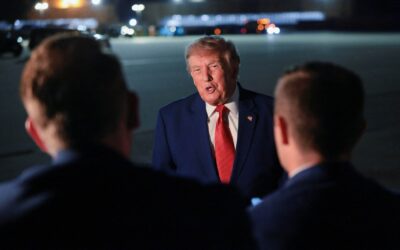 Trump says secret plane switch ‘up to the Secret Service’