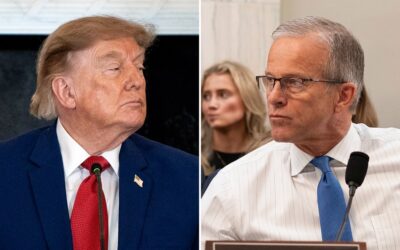 GOP senators rally behind Thune in response to Trump jabs at leader