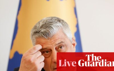 Former Kosovo president Thaçi sentenced to 25 years in prison by international court in The Hague – Europe live